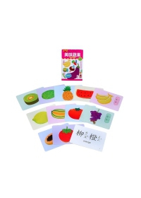 美味蔬果：寶寶的第一套認知字卡