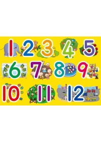寶寶第1片IQ拼圖：123IQ拼圖嵌入板