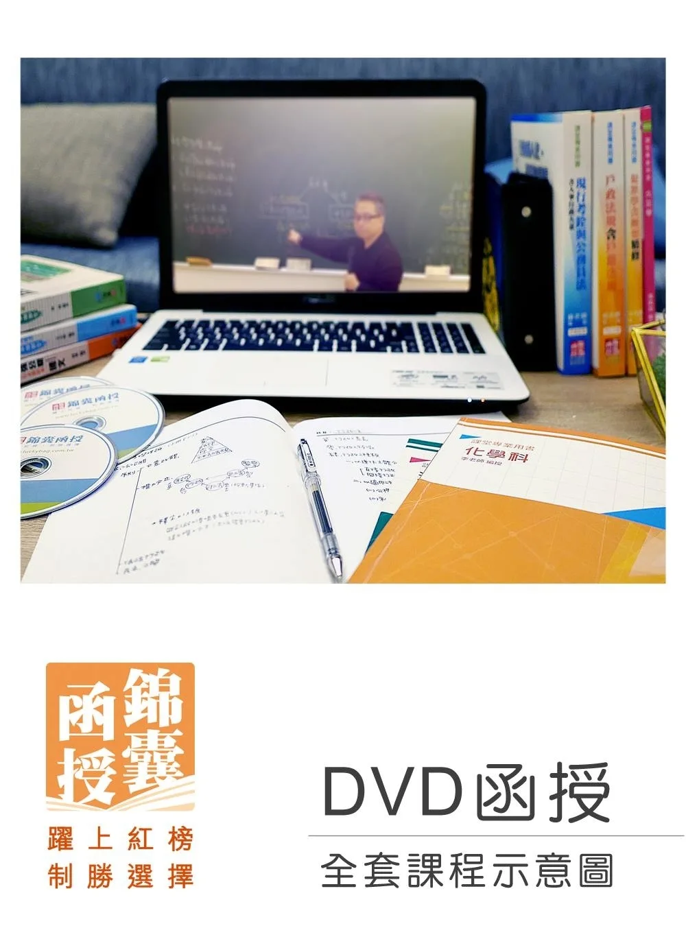 【DVD函授】111年記帳士證照考試-全套課程