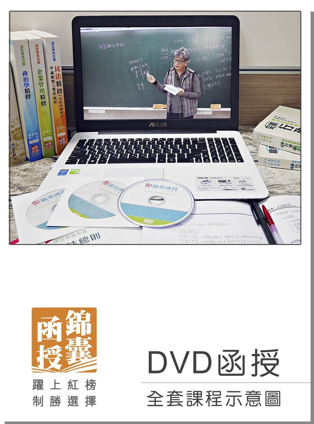 【DVD函授】105年國營事業聯招(企管組)-全套課程