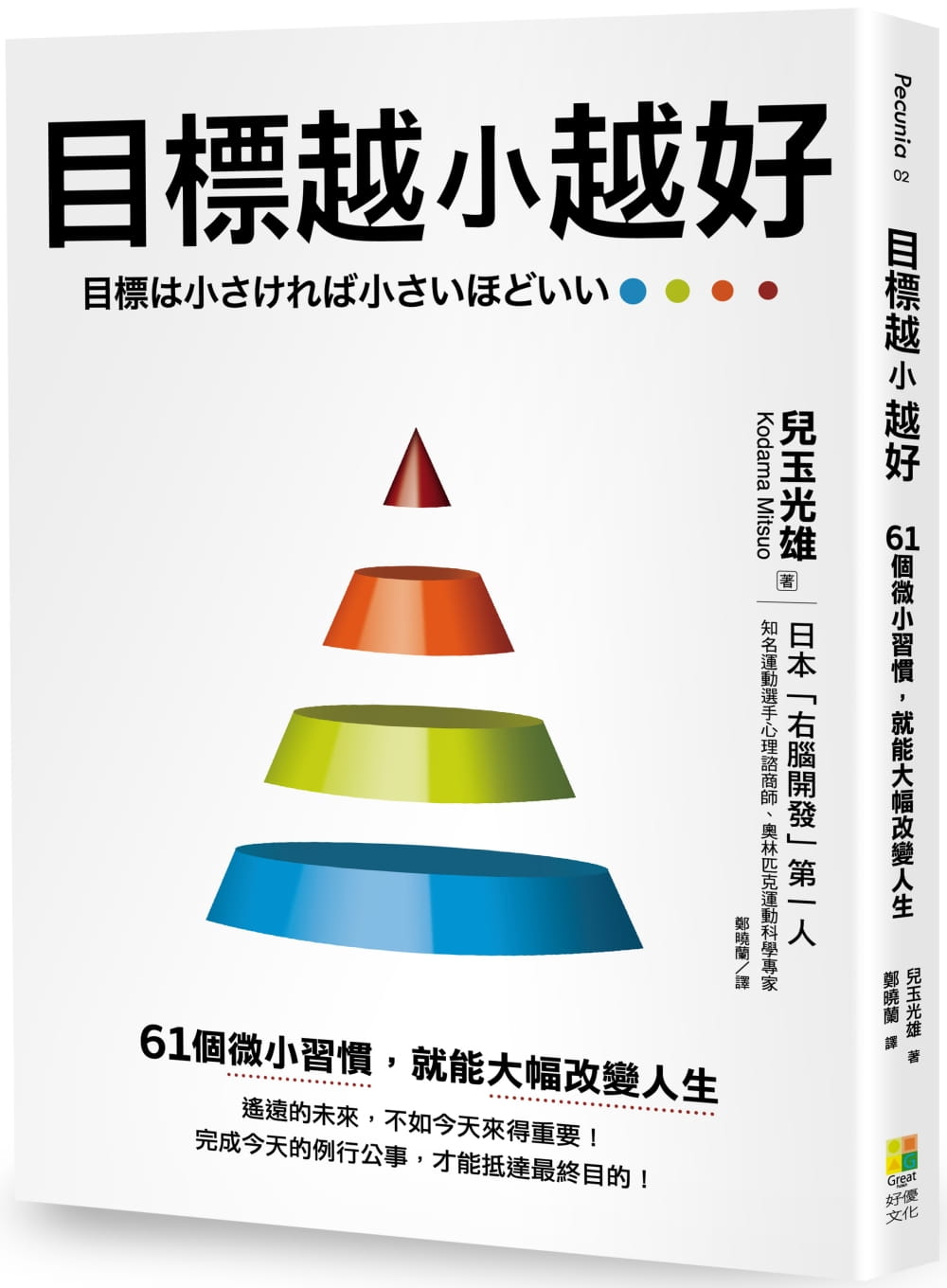 目標越小越好：61個微小習慣，就能大幅改變人生