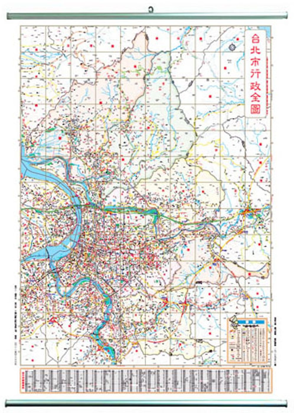 台北市行政全圖