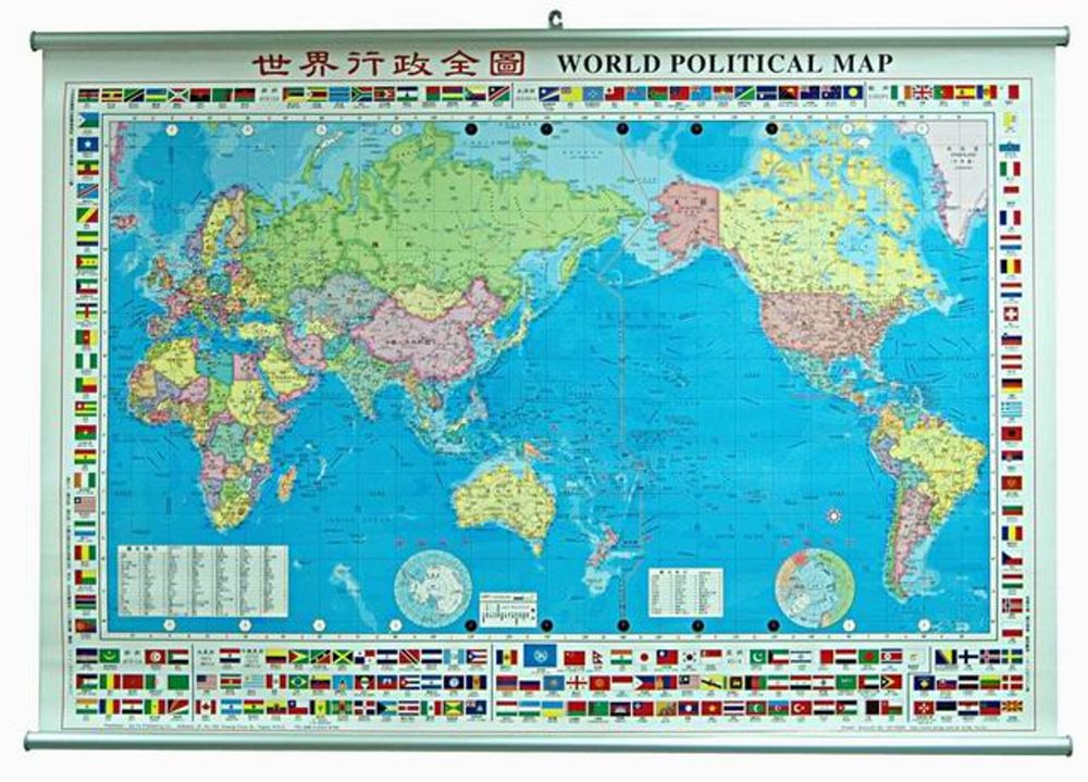 世界行政全圖
